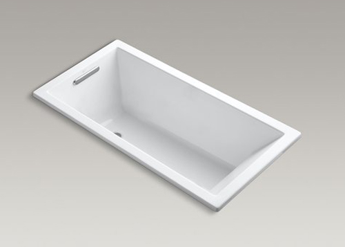 Kohler K-1167-VB Underscore Soaking Bathtub Drop In - White